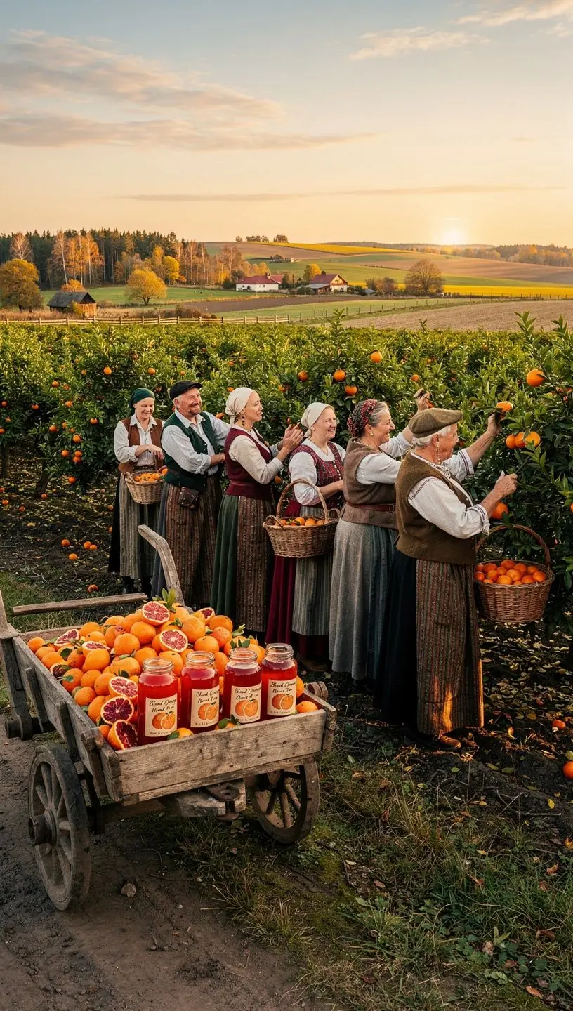Kraujinių apelsinų širdies arbatos puodelis su raudonaisiais antioksidantais.